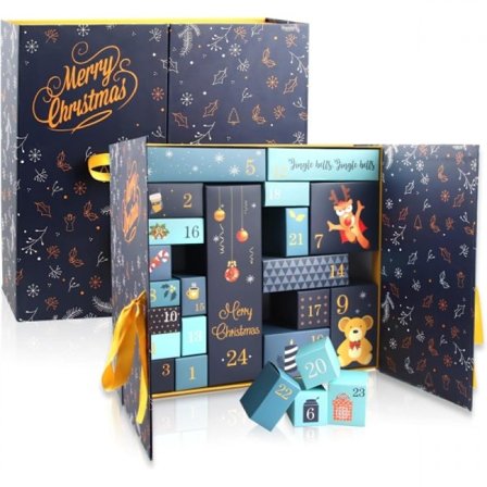 Julekalender, DIY Julekalender med 24 Julegaveæsker