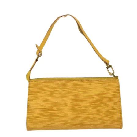 Louis Vuitton Vintage, Pre-owned Leather pouches Geel, Dames, Maat:ONE Size