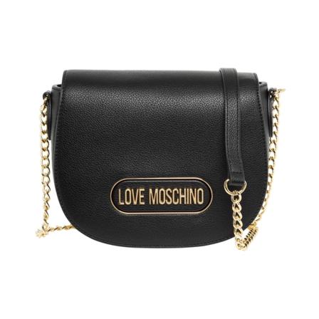 Moschino, Shoulder Bag Zwart, Dames, Maat:ONE Size