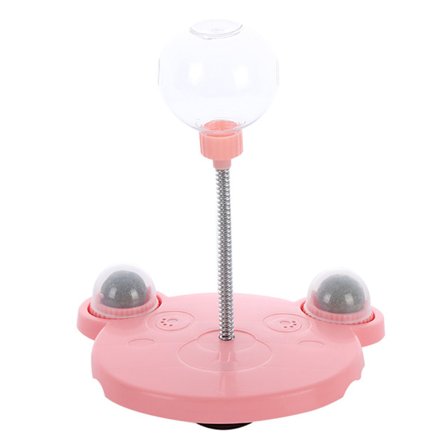 Kæledyrs Tumbler Legetøj Langsom Mad Foder Selvspillende Bolde Interaktivt Puslespil til Katte og Hunde