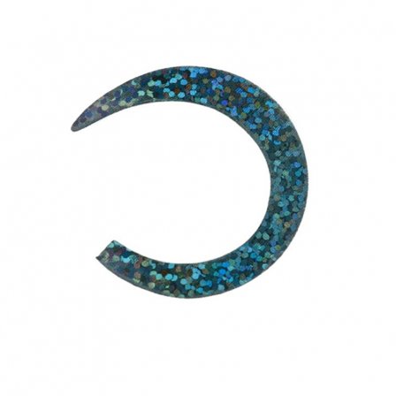 Wiggle Tails XL - Holographic Black