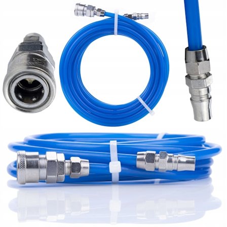 Luftslange 10M til Pudsaggregat – Holdbart Materiale | Nem Montering | Reservedel til Rosfix BD57, BD41