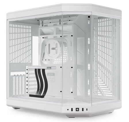 HYTE Y70 Midi Tower Hvit