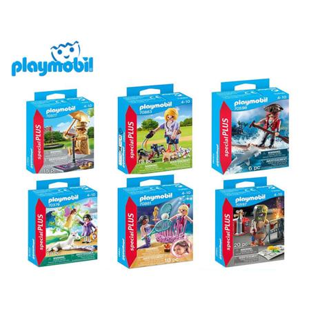 6 stk. Playmobil Mobi World sæt: 70881 70883 70597 70377 70598 70379 - ny Set om 6