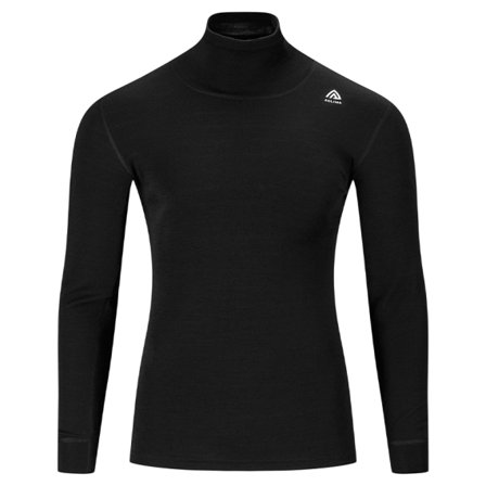Aclima WarmWool Roll Neck M's Jet Black - M