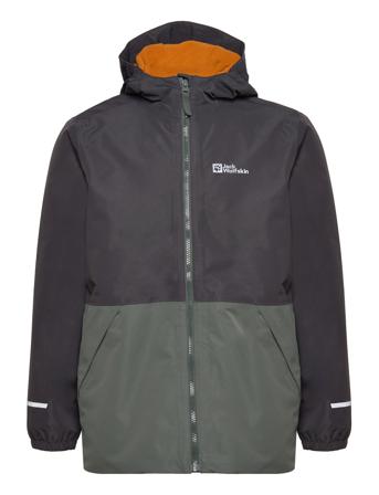 Snowy Days Jacket K Outerwear Jackets & Coats Winter Jackets Kakigrønn Jack Wolfskin*Betinget Tilbud