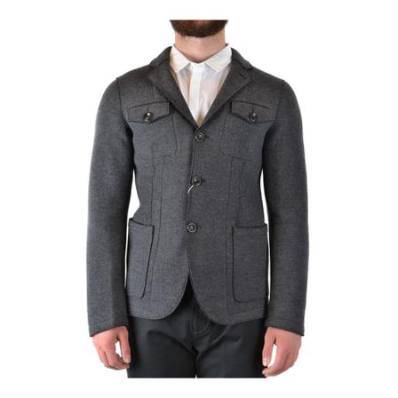 Armani Collezioni, Jacket Kcg 62W Kcw 65 Grijs, Heren, Maat:M