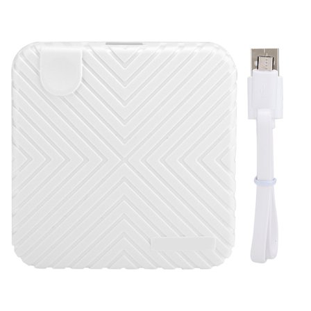 203DPI Foto ABS PC 58mm Bluetooth Udskrivning Manuel Rivning Bærbar Termisk Printer (Hvid)