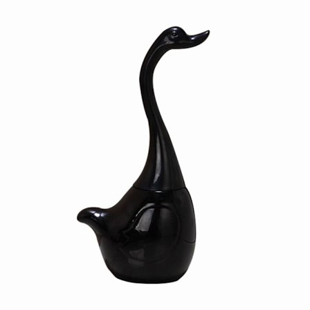 Keramisk Plast Svane Toalettbørsteholder, Kreativ Bad