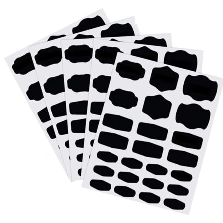 Tavleklistermærker, vandtæt tavle, genanvendelige tavleklistermærker med viskelæder
