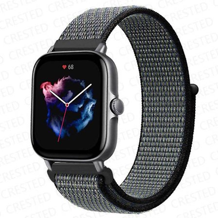 20 mm 22 mm watch för Amazfit Gts/2/2e/4/3/mini Gtr 4/2/3/ pro 47 mm Stratos 3 nylon Pulseira Correa Amazfit bipsband