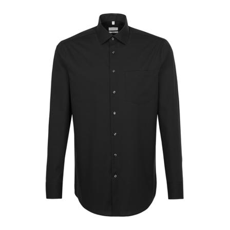 Seidensticker Business Shirt Regular , Zwart , Heren , Maat: 5XL