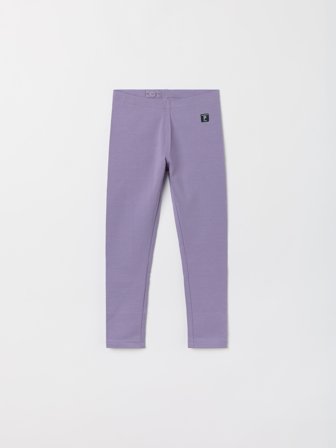 Polarn O. Pyret - PLAY leggings - 104 - Childrenswear - purple