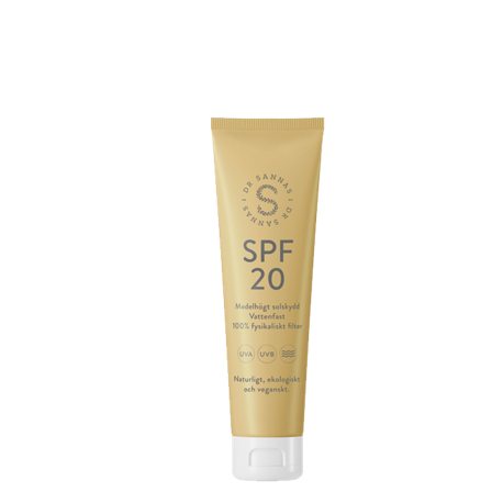 Dr Sannas Solskydd SPF 20 100 ml