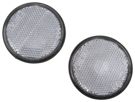 CJ 547176 Refleks til tilhenger, 2-pakk, hvit, Verksted & bil