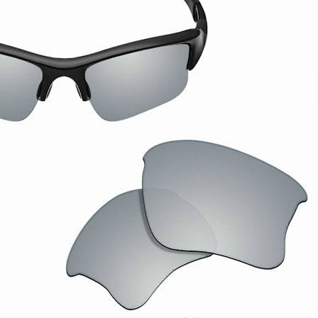 Polariserede udskiftningslinser til-OAKLEY Flak Jacket XLJ solbriller sølv UVA&UVB[YJD]