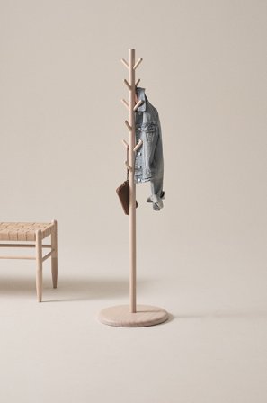 Jotex - Stumtjener Hvitlasert EDDISON - Kjøp Entrémøbler hos Jotex