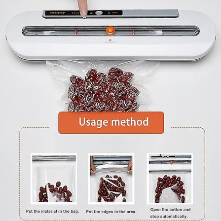 Elektrisk Vakuumforsegler Maskin Automatisk Matvakuum