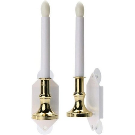 Solcelled Batteriløse Lys med Sugkopper 2-pak