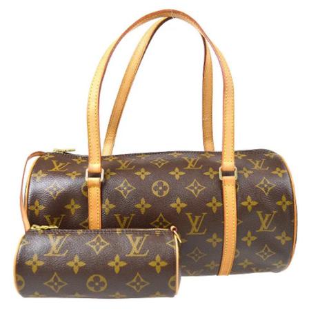 Louis Vuitton Vintage, Pre-owned Canvas handbags Bruin, Dames, Maat:ONE Size