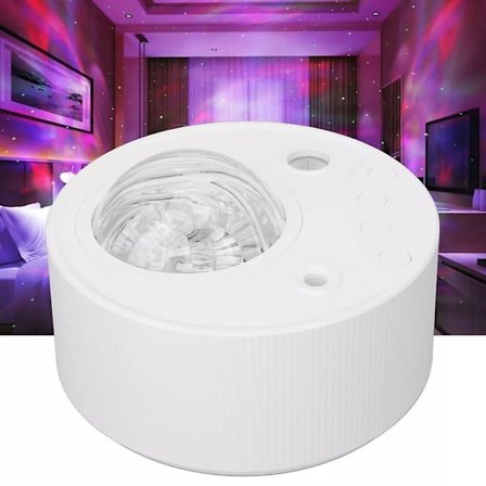 Pohjoisen valon kuun projektio Aurora-projektori tähtilamppu