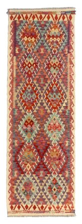 Tappeto Orientale Kilim Afghan Old Style 84X242 Passatoie (Lana, Afghanistan)