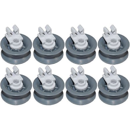 Opvaskemaskine Øvre Kurv Stativ Hjul Til Bosch Neff Siemens x 8 (FMY)