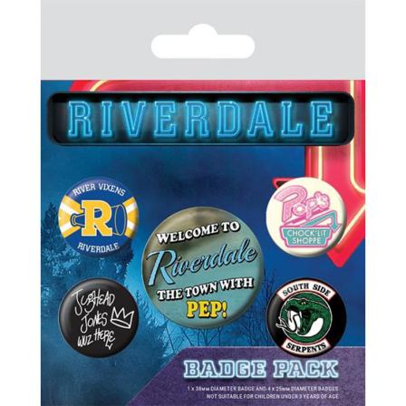 Badge Pack - Riverdale (Icons) Multicolor