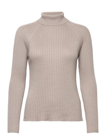 Esjune Roll Neck Knit Purple Esme Studios