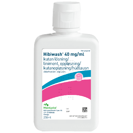 Hibiwash 40 mg/ml liniment 250 ml