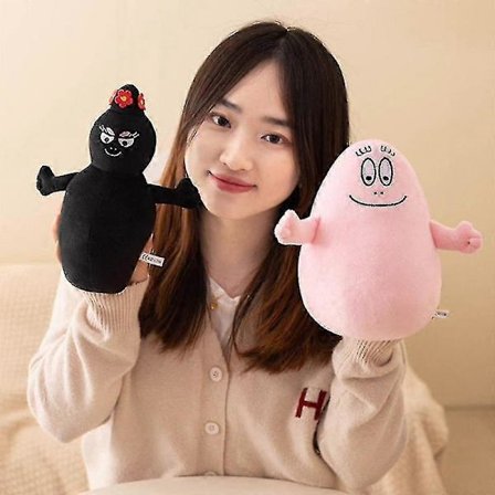 Barbapapa pehmolelu Anime Barbapapa nukke pehmeät täytetyt lelut Kawaii Barbapapa hirviö nukke tyyny lasten syntymäpäivä joululahja