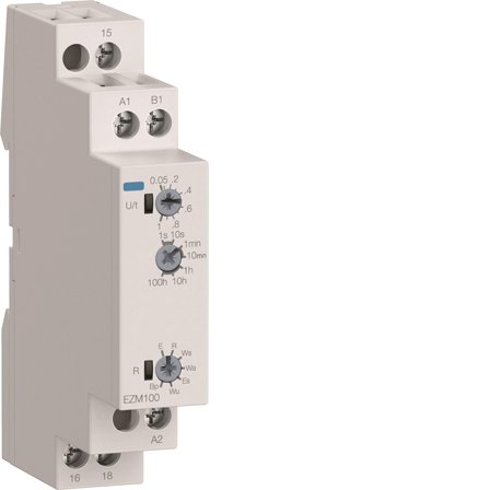 Hager EZM100 Tidsrele, Elfordeling & strømforsyning