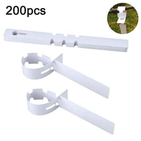 200 st plastväxtetiketter trädgårdsväxtetiketter växt