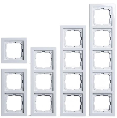 ABB Impressivo Dekkramme antrasitt 2 rom, Strømbrytere & vegguttak