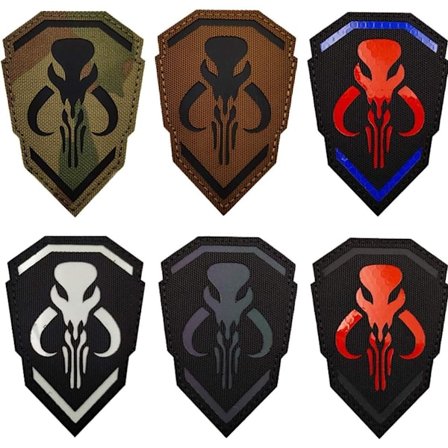 6-pack Mythosaur reflexvästar - Infraröda lappar