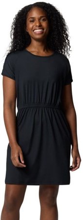 Columbia W's Chill River SS Dress Black - Klänningar & Kjolar
