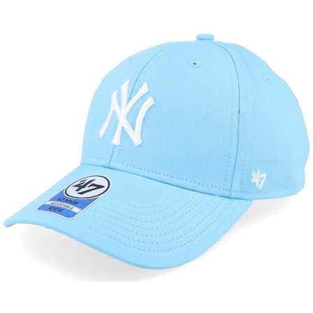 47 Brand - MLB Bleu adjustable Casquette - Kids New York Yankees Raised Basic Mvp Columbia Adjustable @ Hatstore