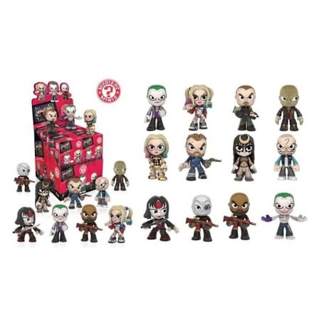 DC Heroes Suicide Squad Mystery Minis -figuuri - FUNKO - 1 satunnainen laatikko