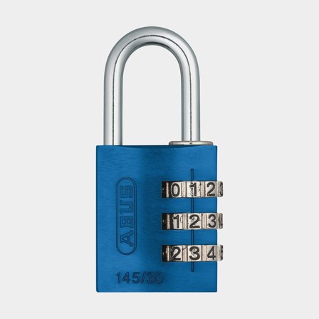Candado con combinación ABUS 145/40, Ø6 mm, azul