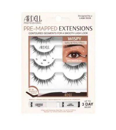 Ardell Pre-Mapped Extensions Wispy, Makeup, Øjenvipper, Kunstige Øjenvipper