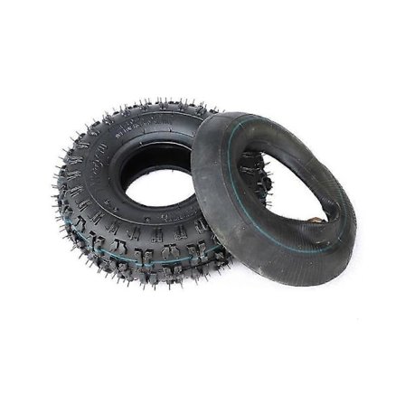 4.10/3.50-4 410/350-4 Atv Quad Go Kart 47cc 49cc Groft Mønster 4.10-4 Dæk Inderslange Passer Alle Modeller 3.50-4 4" Dæk[YJD]