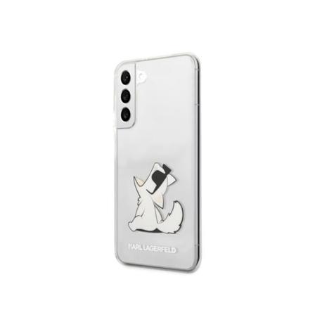 Fodral till Samsung Galaxy S22 Plus Choupette Eat Karl Lagerfeld Transparent Transparent
