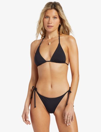 Billabong Sol Searcher Tie Side Tanga - Black - XL