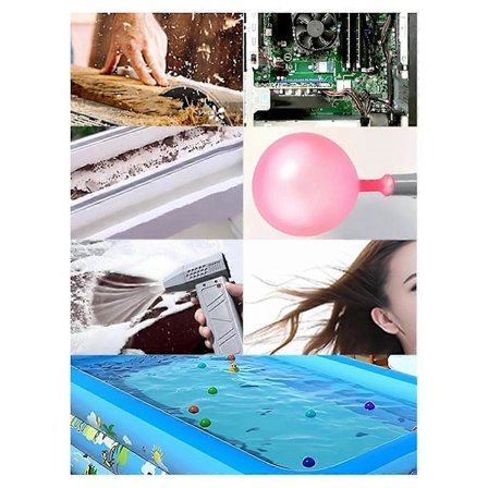 Kraftig Blåser Høyhastighets Kanalvifte Turbo Jet Vifte 140000 RPM Vindhastighet 52m/S Turbo Vifte Børsteløs Motor Voldsom Blåser, A