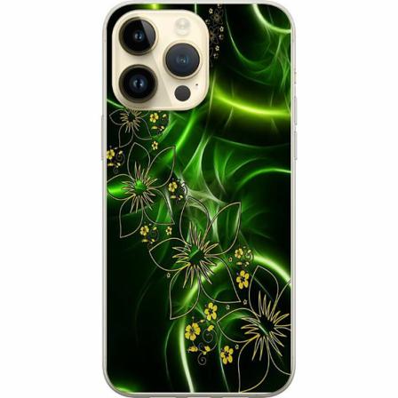 Apple Iphone 14 Pro Max Genomskinligt Skal Blommor