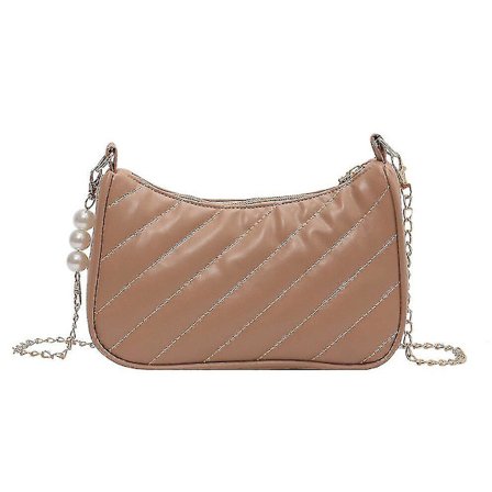 Kvinnor Axelväska Pu Handväskor Kedja Fash Resor Casual Handväska S Square Ba