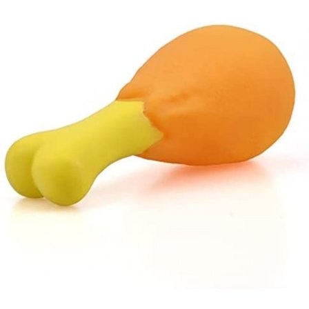 Gula gummikycklingar som piper