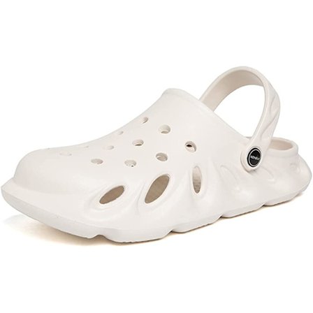 Träskor för män för män Leggy Mules Skor (Beige 42EU )