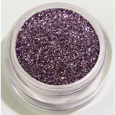 Negleglitter - Finkornet - Violet - 8ml - Glitter