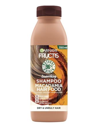 Garnier Fructis Hair Food Macadamia Shampoo 350Ml Sjampo Nude Garnier*Betinget Tilbud